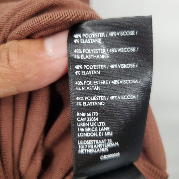 Free People Good Feels Pointed Drop Waist Mini Dress Women Size XL NWT - Picture 9 of 15